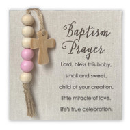 Baptism Prayer Plaque