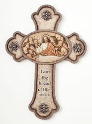 Wall Cross Depicting the Last Supper