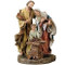 Holy Family in Carpenter Shop. Dimensions:  9.5"H x 7"W x 6.5"D. Resin/Stone Mix