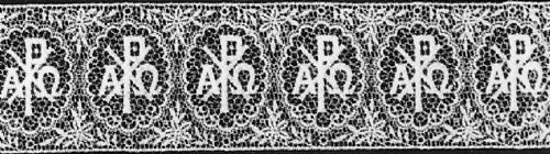 Chi Rho Design - 4-3/4" width Lace Insertions priced by the yard