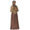 St. Kateri Tekakwitha 4" Statue and Prayer Card Box Set. Resin-stone Mix. Feast Day July 14th ~ St. Kateri Tekakwitha is the first Native American to be declared a Saint.