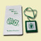 Laminated Green Scapular & Instruction  Pamphlet. Our Green Scapular has been protected in soft flexible plastic with rounded edges and smooth heat sealed edges for comfortable wear. With the flexible plastic the Green Scapular measures 2.13 by 1.75 inches. When you order the Green Scapular you will also receive a handy pamphlet titled 'Among Mary's Gifts, The Green Scapular.' This pamphlet goes more in depth about the story and history of the Green Scapular and the devotions to the Green Scapular and Mary.