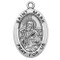 Sterling silver 7/8" oval medal with a 20" genuine rhodium plated chain.  Comes in a deluxe velour gift box. Engraving option available.
Patron saint of vocations