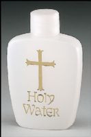 Holy Water Bottle 2 ounce, Polybagged.  Holy Water IS NOT INCLUDED. You get that from your Church!

