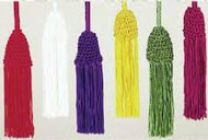 Rayon Tassel Cinctures. A Full 4 Yards of Cord.  Available in Gold, Green, Purple, Red, Roman Purple and White. Made in the USA