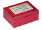 Deacon's Keepsake Box-The perfect gift for Ordination or remembering your Parish Deacon. New Size. 4-1/2" x 6". Finely crafted cherry wood keepsake box with plush velvet lining. Features hinged lid and notched opening with magnetic closure. Deacon's keepsake top is solid cast pewter, antiqued and polished. Inscribed "Hear the Word, Proclaim it Faithfully". Engraving plate included