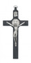 8" Black St. Benedict Wall Crucifix 
Packaged in a deluxe gift box