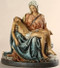 Joseph Studio-Renaissance Collection Pieta figure Resin-Stone Mix. Dimensions: 10"H x 8.75"W x 5.625"D. 
