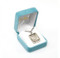  The St. Michael Sterling Silver Rectangular medal comes in a deluxe velour gift box.