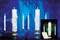 Holy Matrimony Unity Candle Ensemble. "SCULPTWAX" Raised Wax Design will add to your wedding or reception.  It comes in an attractive gift box making it suitable for a bridal shower or anniversary! 4 Piece Ensemble includes ~Stand, Center Candle & Two Side Candles. Gold & Cream or Silver & White Candles. Side candles and center candle can be purchased separately. 