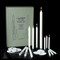 Candlelight Service Master Sets contains: One Celebrant's Candle, 16" long; Six Usher's Candles, 8-1/4" long; Either 125 or 250, or 425 Congregation Candles 5-1/4" long (votive). Each set also contains a complete supply of bobeches for each size candle. Extra Congregation Candles and bobeches (drip protectors) can be purchased separately

 