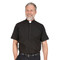 Shirts are Full Cut. Easy Care 65% Poly- 35% Cotton with two breast pockets. Two tab collars. Collar sizes 14-20. Available in Various Colors: Black, White, Grey, Navy,  Medium Blue.
Summer Comfort Short Sleeve Tab Collar Shirt, Mixed Blend | Religious Items


 