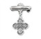 1 1/6" Sterling silver 4-way Medal Bar Pendant Pin. Dimensions of medal: 1.1" x 0.5" (27mm x 13mm). Weight of medal: 1.2 Grams. Made in the USA. Presents in a deluxe velour gift box. Engraving on bar available

