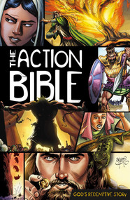 A wonderful way for young people to experience the Bible in a new way!. Featuring comic-book style storytelling, this dynamic duo communicates God's Word to today's visually focused culture. Includes 215 chronologically ordered stories with dramatic shading and energetic characters. 52 weeks of devotions with action-adventure activities, spiritual lessons, scriptural truths, and more.