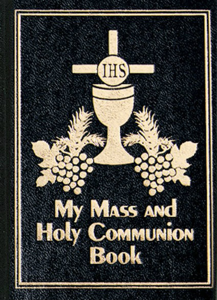 First Communion Mass and Holy Communion Hardcover Missal. A compact resource for the Order of the Mass. The book measures 3 3/4"W x 5 1/4"H. Black or White. Imprinting available at an additional charge

 
 

 