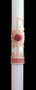 Holy Trinity Paschal Candle - Front View
