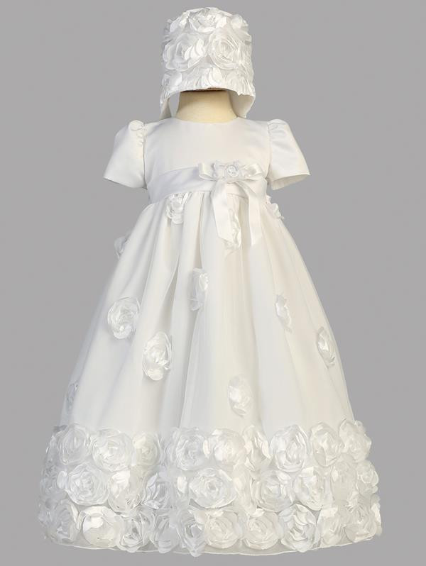 tulle christening dress