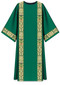 In Brugia, soft and light fabric of 100% wool. Combination of brocade application and orphreys. "O" Collar. Liturgical Colors-Green, Red, White, & Purple.. These items are imported from Europe. Please supply your Institution’s Federal ID # as to avoid an import tax.  Please allow 3-4 weeks for delivery if item is not in stock.

 