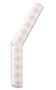 White -  Deacon stole is manufactured in washable Terra fabric, fabric of 70% polyester and 30% viscose; with woven band with cross motifs in colour shades.  Stole are a standard chest size 37"-45" (95-115 cm). On request deacon stoles can be made larger or longer, without supplement. Please call if ordering larger or longer. 1 800 523 7604
