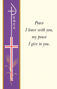 Banner Reconciliation Holy Card