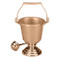 High Polish Holy Water Pot is available in Brass or Bronze. Holy Water Pot comes supplied with sprinkler and a clear plastic liner for interior of holy water pot.  Oven baked for durability   Liners and sprinklers can be acquired separately

 