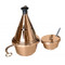 Censer and Boat Metals available are bronze or brass. Finishes available are high polish or satin. Oven baked for durability. Supplied with spoon that is also available separately as an accessory
