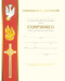 Pre Printed Certificates of Confirmation, Banner Style
50 - 8 x 10 Gold Foil. Blank for computer printing  or Preprinted Certificates. Lay out guides for the Laser certificates along with wording ideas.
Coordinating Products:
HG291 Holy Card
BK375 Bookmark
TB102 Bulletin