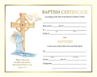 Certificate of Confirmation, Spiritual - St. Jude Shop, Inc.