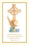 2 3/4" x 4 1/4" First Communion Holy Cards. 100 holy cards per box (Gold Ink)