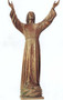 "Christ of the Deep". 66" or 82" Life of Christ Statue. Available in carved Linden Wood, Bronze, Marble, or Fiberglass.Please call 1.800.523.7604 for pricing