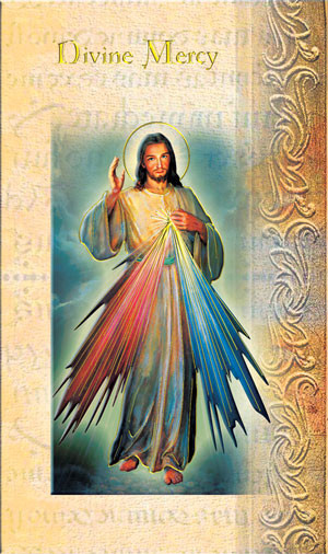 The Divine Mercy Pamphlet. 2 Page Biography, Name Meaning, Patron Attributes, Prayer to Saint, Feast Day
Pamphlet is Gold Stamped Italian Art 