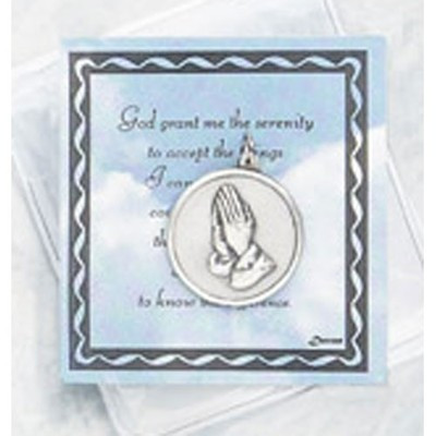 Inspirational Moments Serenity Prayer..."God, Grant me the Serenity..."
Perfect for purse, briefcase or pocket, this small devotional remembrance is a helpful way to encourage you to have an inspirational moment every day
Each vinyl folder contains a prayer card and devotional medallion remembrance
Card Size: 2.75" x 3"