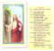 Clear, laminated Italian holy cards with gold accents. Features World Famous Fratelli-Bonella Artwork. 2.5'' X 4.5'' 


