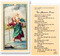 Clear, laminated Italian holy cards with gold accents.  Features World Famous Fratelli-Bonella Artwork. 2.5'' X 4.5'' 