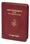 A completely new Catholic translation in conformity with the Church's translation guidelines, the New Catholic Version is intended to be used by Catholics for daily prayer and meditation, as well as private devotion and group study as an alternative to other translations currently available. This faithful reader-friendly translation of the New Testament was prepared by the same team as the NCV Psalms released in 2002 and widely acclaimed for its readability and copious, well-written and informative notes. This St. Joseph Edition with photographs and maps of the Holy Land and many other Bible helps, including the words of Christ in red, features a burgundy leather cover and gilded edges. Gift Boxed.