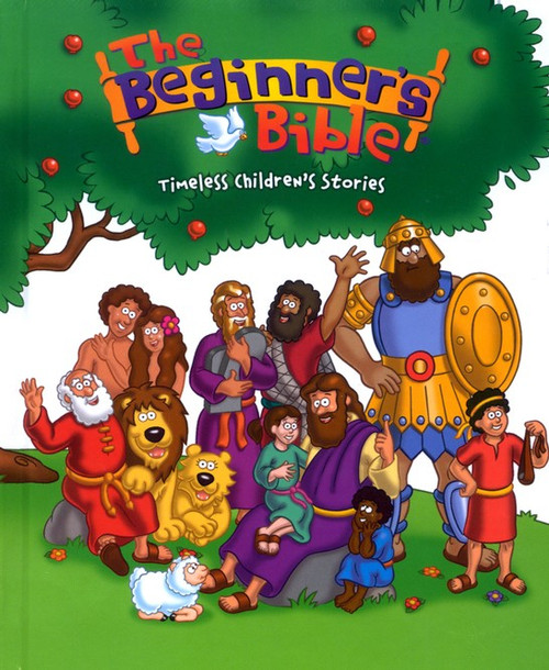 Introduce children to the stories and characters of the Bible with this best-loved Bible storybook. Now updated with vibrant new art, text and stories, more than 90 favorite Bible stories come to life, making The Beginners Bible the perfect starting point for children. They will enjoy the fun illustrations of Noah helping the elephant onto the ark, Jonah praying inside the fish, and more, as they discover The Beginners Bible just like millions of children before.  This hardcover Bible storybook measures 6.25" x 7.5" x 1.5" and has 512 pages.  Recommended for ages 2 to 6.