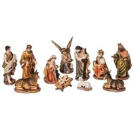Image of the 11-Piece 6" Color Nativity Set sold by St. Jude Shop.