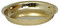 Highly Polished Baptismal Bowl. 10" Diameter, 1 7/8" Height. Available in Brass, Stainless Steel, 24K Gold Plate or Silver Plate