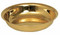 7 1/2" diameter, 1 1/2" deep.  400 host capacity (Based on 1 1/8" Host)  Choice of: 24k Gold Plated, satin stainless steel or polished stainless steel