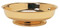 Bright Gold Plated. 3" height, 10" diameter. 1000 host capacity (Based on 1 1/8" Host)