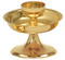 Gold Plated . 7 1/2" Diameter Bowl. 6" Height. 400 Host Capacity. Removable Cup
