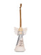 4.5" Angel Holding Heart Ornament. Inscribed with: "Mother you are always in my Heart"