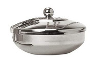 Ash Holder K1001-A ~  3" Bowl Diameter for distribution of Ashes. Nickel or Gold Plated