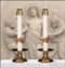 Mount Olivet Altar Candles on Candle Stands