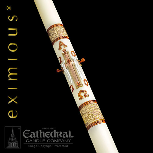 Paschal candles, Luke 24 paschal candle