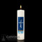 Radiance Christ Candle ~ The richly printed design of the Radiance Christ Candle complements any setting year round. 
 3" x12" 