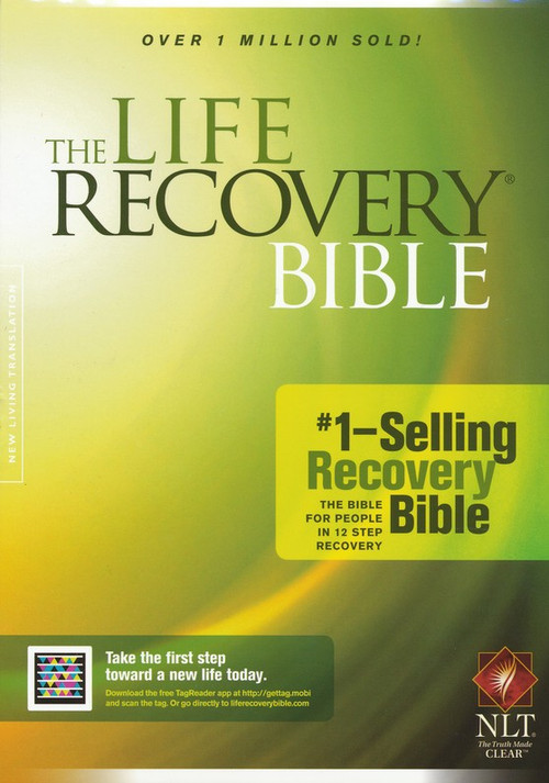 The Life Recovery Bible is today's #1-selling recovery Bible and is based on the 12-step recovery model. It was created by two of today's leading recovery experts, David Stoop, Ph.D., and Stephen Arterburn, M.Ed., to lead readers to the source of true healing--God himself. Features:  New Living Translation. Recovery Notes--Placed throughout the Bible text, these notes pinpoint passages and thoughts important to recovery. Twelve Step Devotionals--A reading chain of 84 Bible-based devotionals tied to the Twelve Steps of recovery and placed throughout the Bible text. Serenity Prayer Devotionals--Based on the Serenity Prayer, these devotionals provide an excellent More than 50 Bible-based devotionals create an excellent guide to recovery. Recovery Profiles--Key Bible characters are profiled and important recovery lessons are drawn from their lives. Recovery Reflections--Topically arranged recovery reflections pinpoint specific Scripture passages at the end of most Bible books. Recovery Themes--Prominent recovery themes are discussed at the openings of various Bible books. Other Features: Outlines, book histories, topical index, devotional index, book introductions, user's guide, and a new 12-step comparison chart. Hardback or Softback