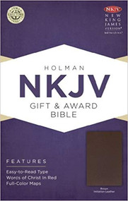 Celebrate special occasions with the gift of God’s Word. Choose the perfect gift for any celebration in life—from graduation, confirmation, and awards to family and friendships—with this Brown or Black Leatherflex Cover Gift Edition Bible, with easy-to-read pages.  Give the gift of God’s Word . . . beautiful meaning, quality craftsmanship, and a timeless treasure. 768 pages. For Boys and Girls Ages 5-10

Additional features include:  

Presentation Page
In-text subject headings 
Explanatory footnotes
Words of Jesus in Red
One-year Bible reading plan
God’s answers to man’s concerns
Parables of Jesus
Miracles of Jesus
Illustrated dictionary-concordance
Full color maps