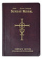 This all-inclusive, complete and permanent Sunday Missal contains all the official Mass prayers for Sundays and Holy days that are now in use throughout America. It includes the complete 3 year cycle of Sunday readings (for years A,B & C) and all the prayers from the Roman Missal. These prayers are repeated for each cycle of reading to make this Missal "easy to use" and to eliminate unnecessary page-turning. Calendar to year 2029. Catholics of all ages will truly treasure this excellent Missal designed to last a lifetime.  Calendar to year 2029. 1600 pages, 4 1/4" x 6 1/4". Many Special Features: Mass Theme and Biblical Commentaries; People's Parts in Bold Type; Magnificent Full-Color Illustrations; Binding Styles are Sewn.

 