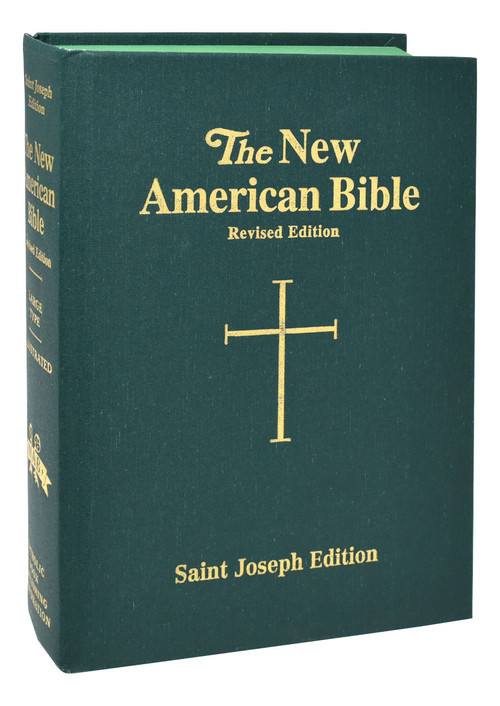 The Deluxe Student Edition of the St. Joseph New American (Catholic) Bible includes the complete Old and New Testaments in, easy-to-read type. Contains many helpful aids for easy Bible reading, including a valuable Bible Dictionary, self-explanatory maps, complete footnotes and cross- references, and an eight (8) page Family Record. The handsome and durable, full-size (6 1/2" x 9 1/4") Deluxe Student Edition of the St. Joseph New American (Catholic) Bible will enable the reader to better understand and appreciate the Bible and is ideal for school or home. Available in green cloth
